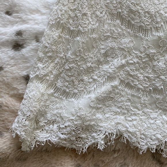White Lace Dress - Picture 4 of 5